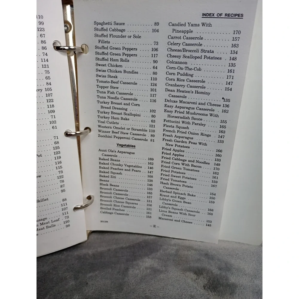 Favorite Recipes of The Tom Snyder Family Cookbook, Snyder Farm Trinity, NC 1994